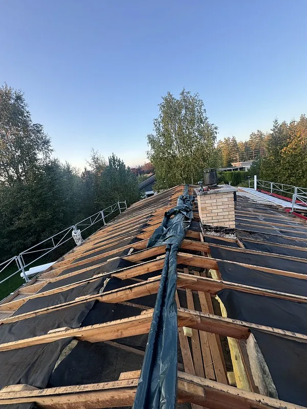 Renovering av tak